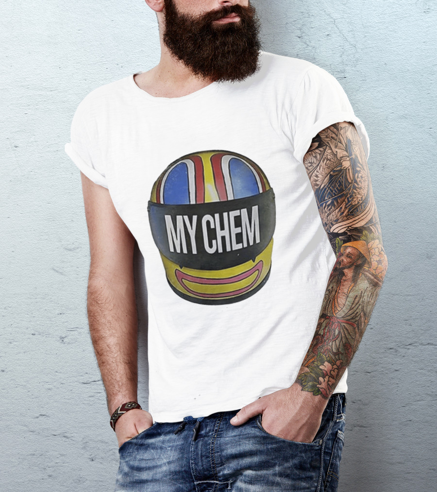 My Chemical Romance Kobra Kid Helmet My Chem T-Shirt