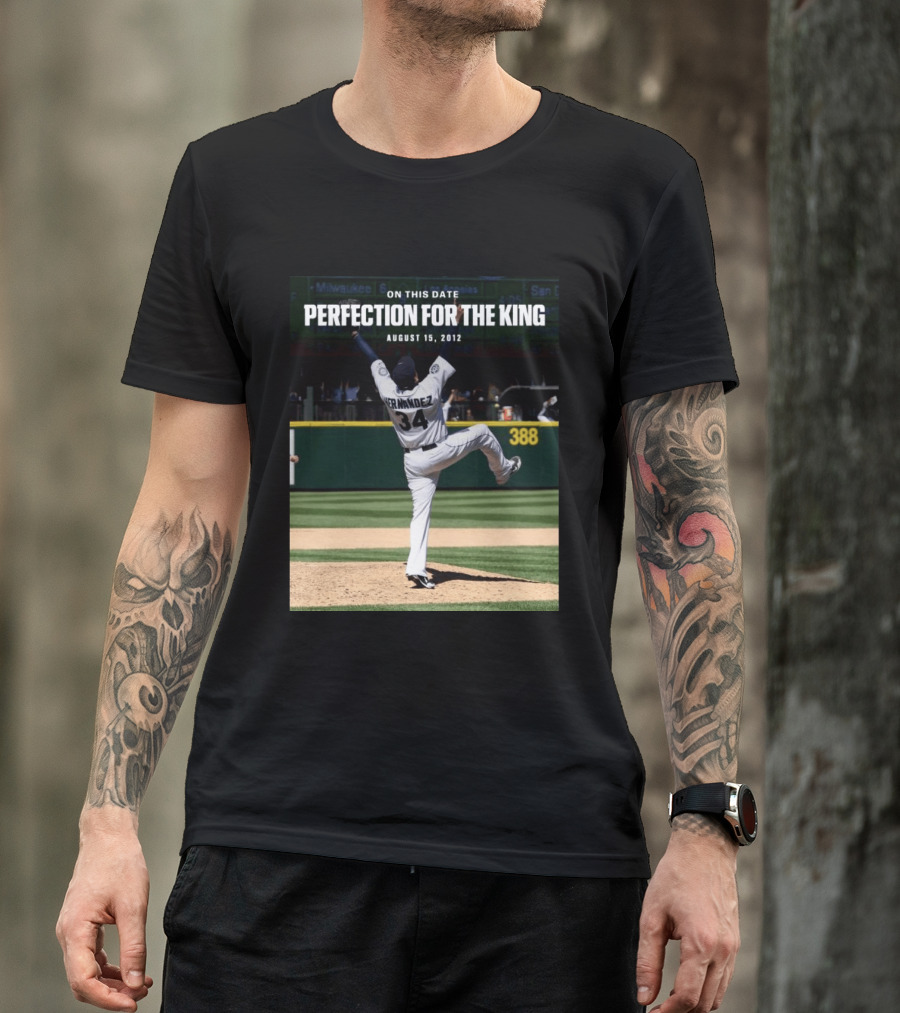 On This Date Perfection For The King Hernandez 34 August 15 2012 T-Shirt