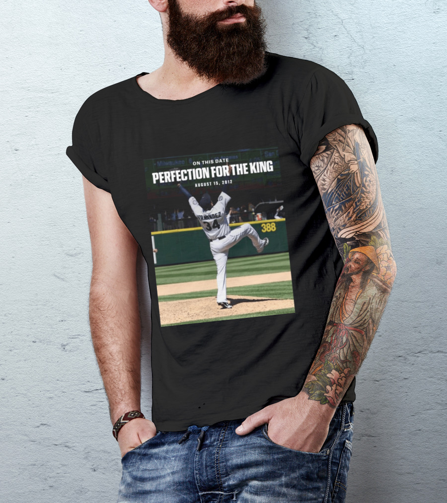 On This Date Perfection For The King Hernandez 34 August 15 2012 T-Shirt