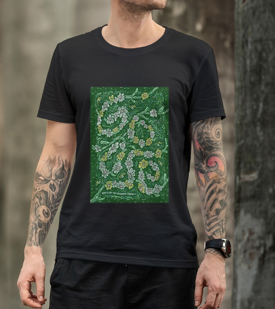 Goose 2026 Frost Amphitheater Stanford CA August 15 Floral T-Shirt