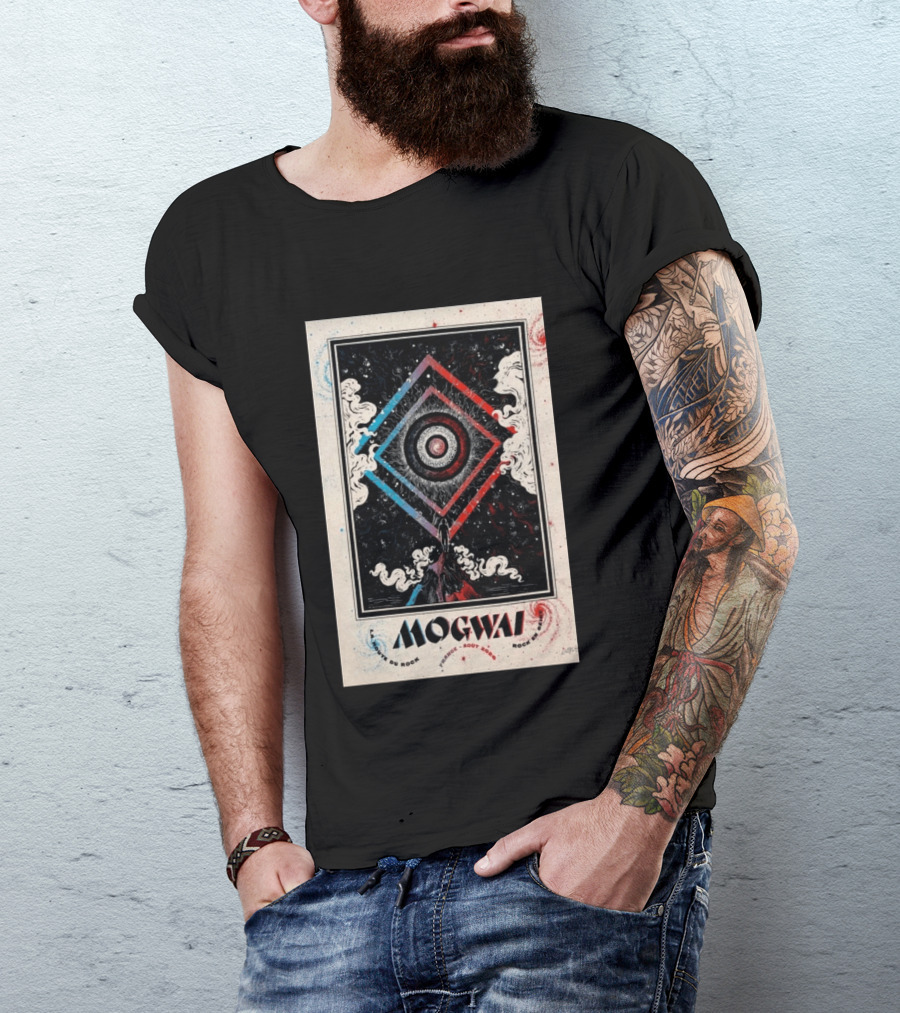 Mogwai 2026 France Rock Festival Exclusive Voyage Du Rock T-Shirt