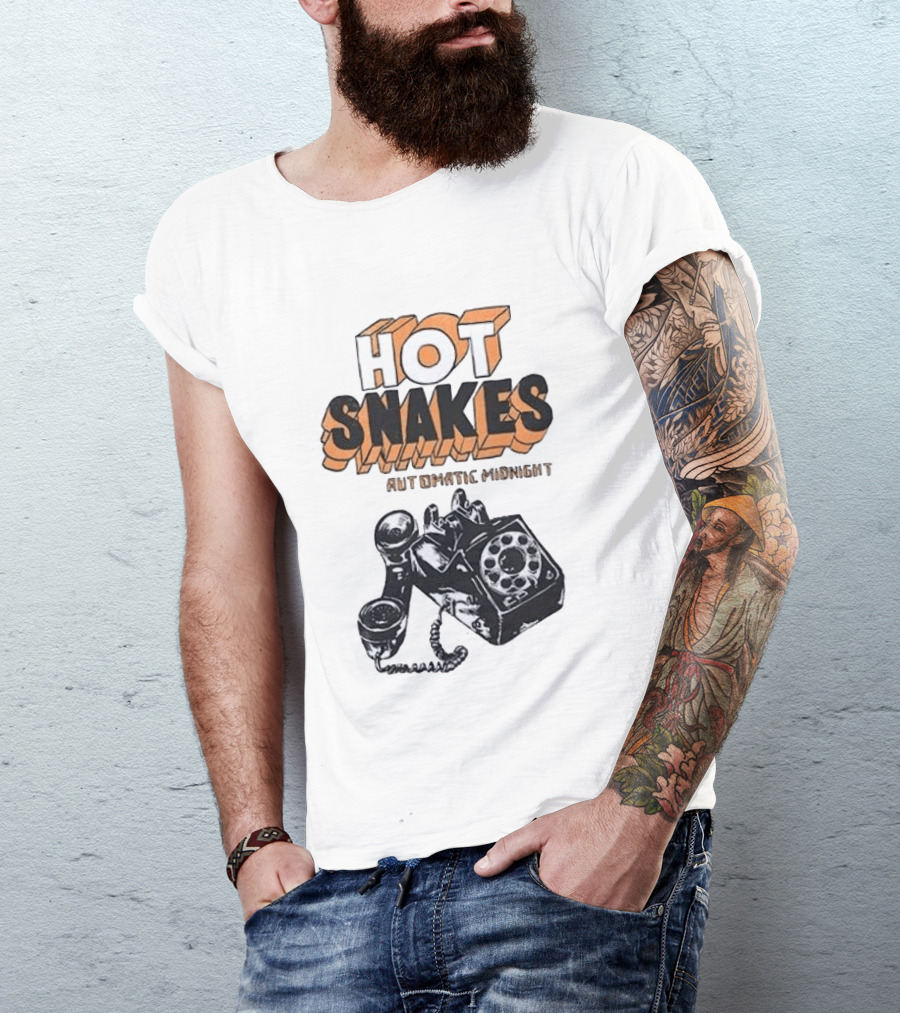 Hot Snakes Autimatic Midnight If Credit’s What Matters Horse T-Shirt