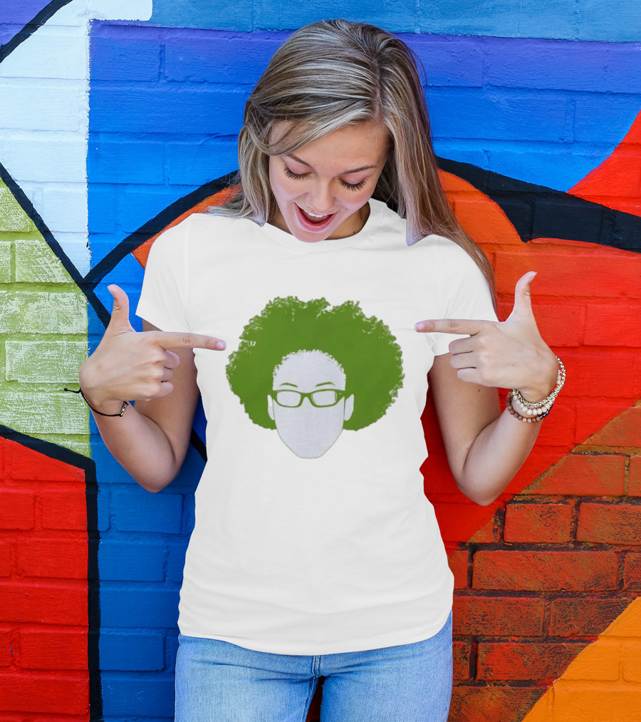 Olivia Miles Minnesota Lynx Afro Glasses T-Shirt