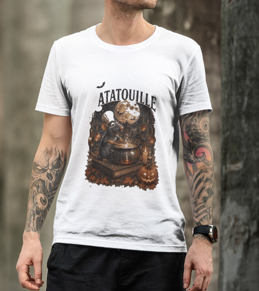 Ratatouille Halloween Cooking Adventure With Pumpkin And Chef Mouse T-Shirt