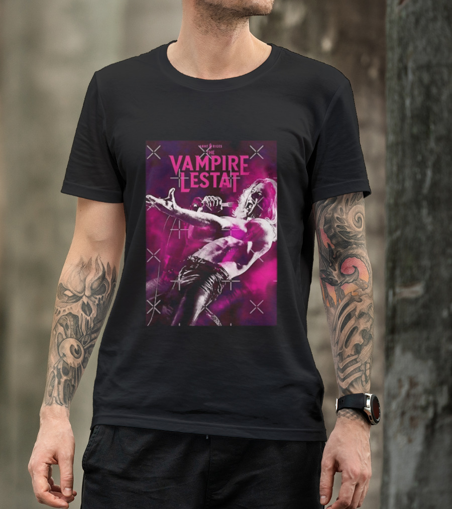 Anne Rice's The Vampire Lestat Gothic Horror Rock Star Aesthetic T-Shirt