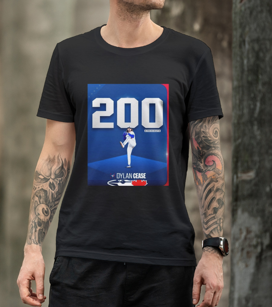 Dylan Cease 200 Strikeouts Baseball Pitcher T-Shirt
