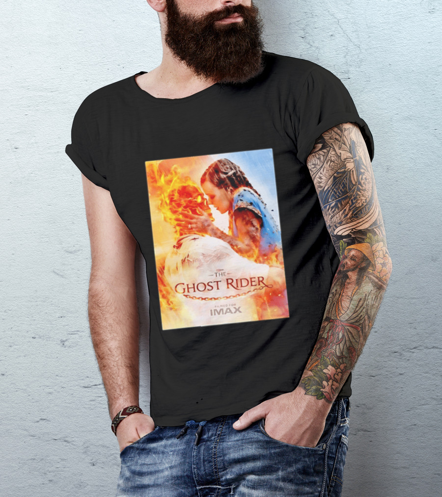 The Ghost Rider Movie Filmed For IMAX Marvel Cinematic T-Shirt
