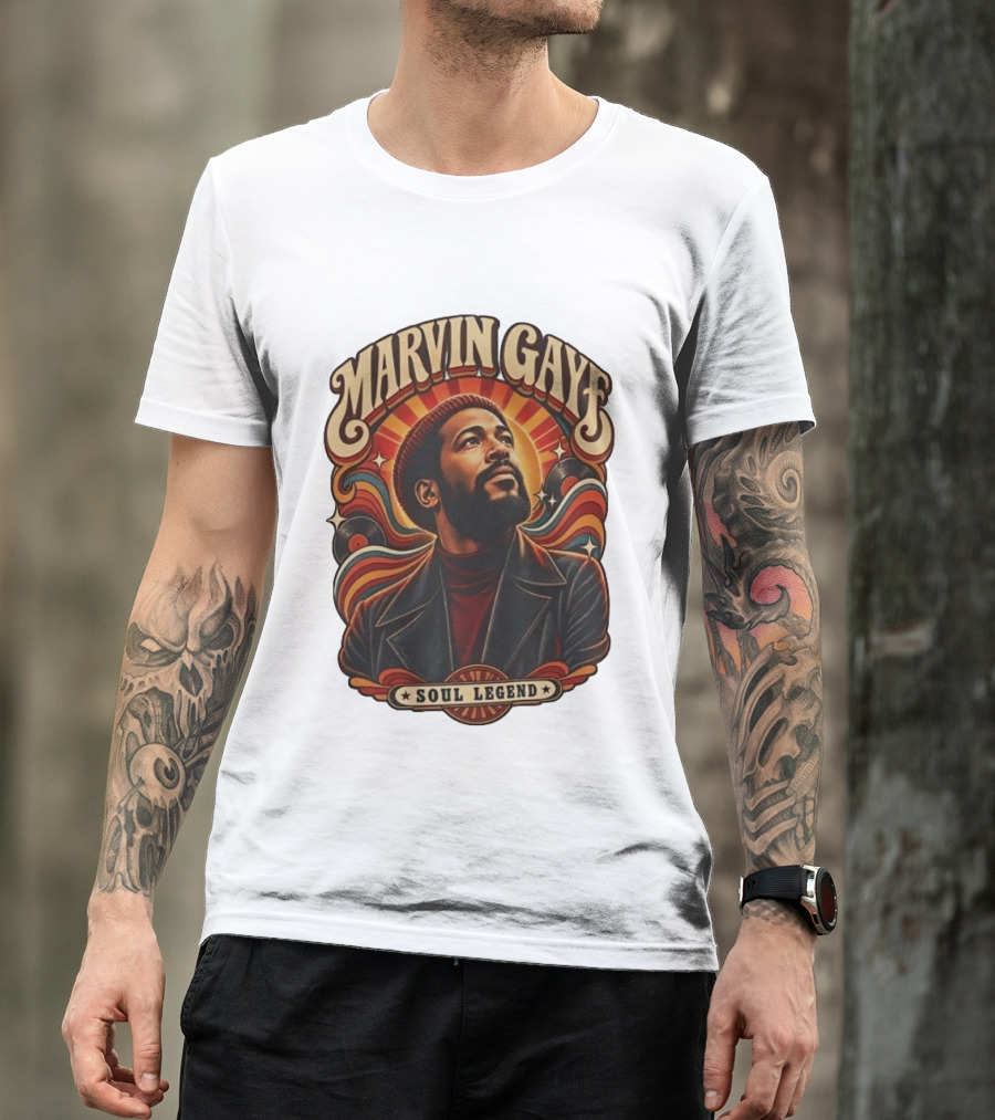 Marvin Gaye Soul Legend Motown T-Shirt