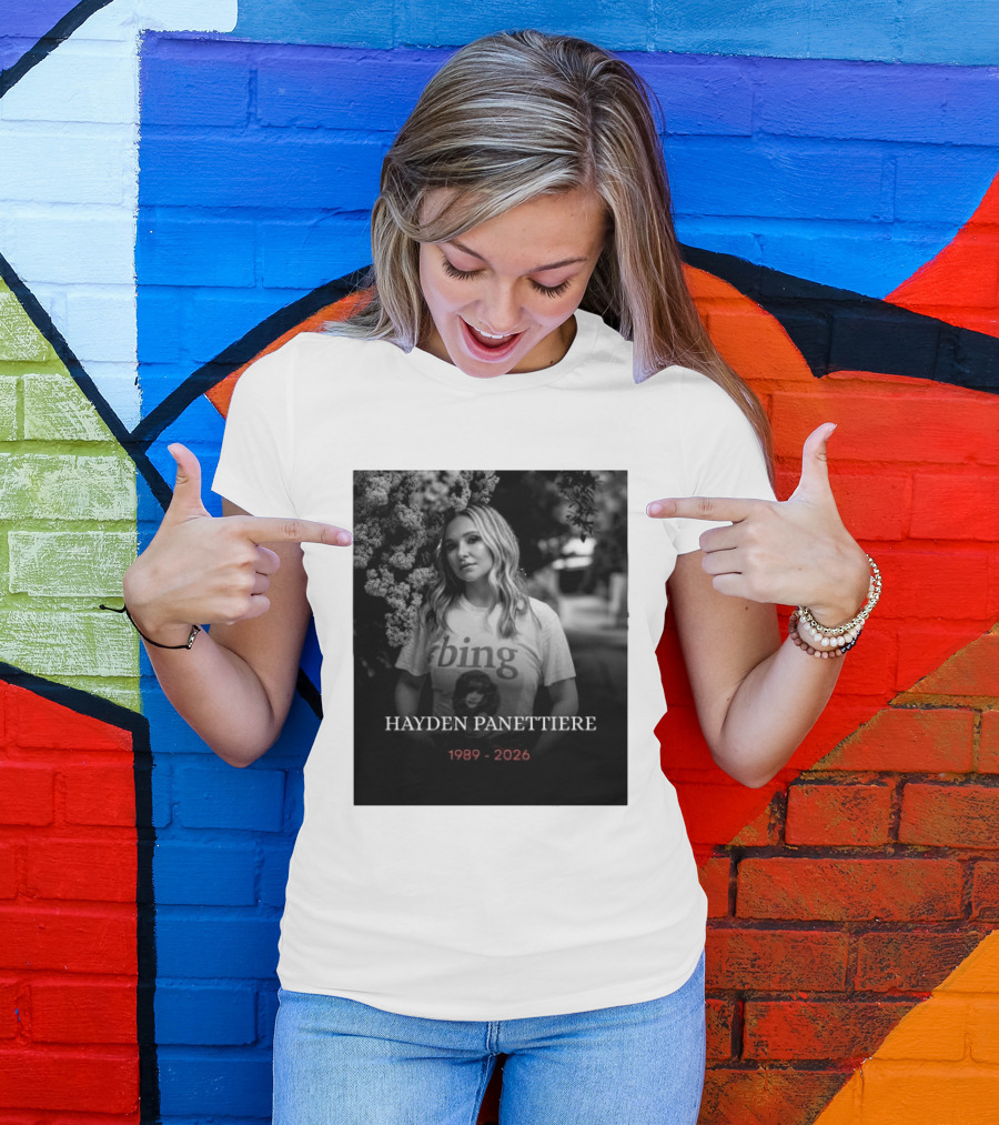Hayden Panettiere 1989 2026 Bing T-Shirt