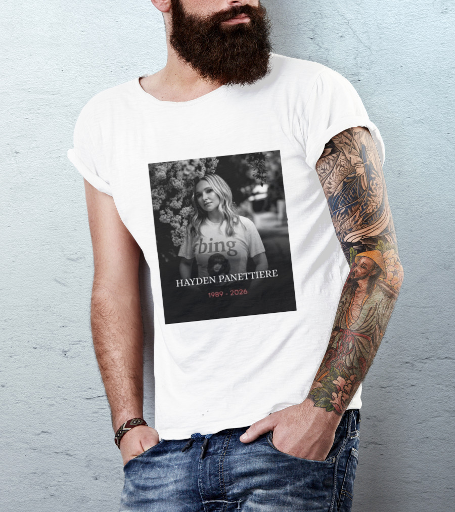 Hayden Panettiere 1989 2026 Bing T-Shirt