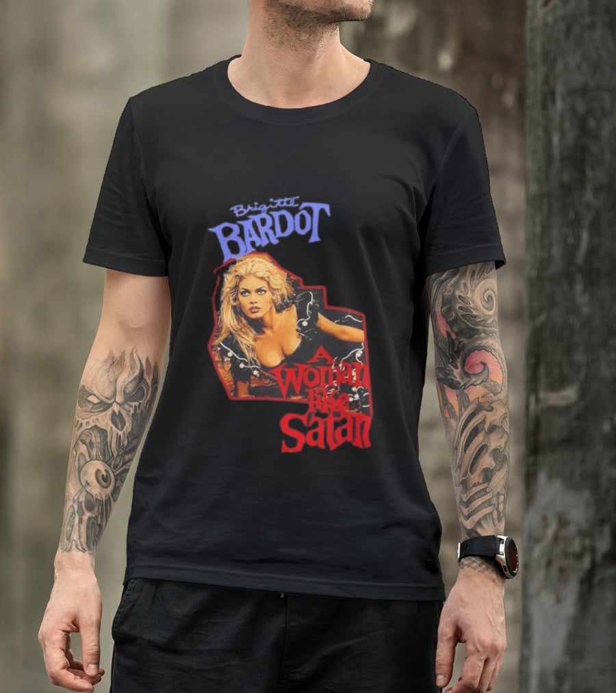 Brigitte Bardot A Woman Like Satan T-Shirt