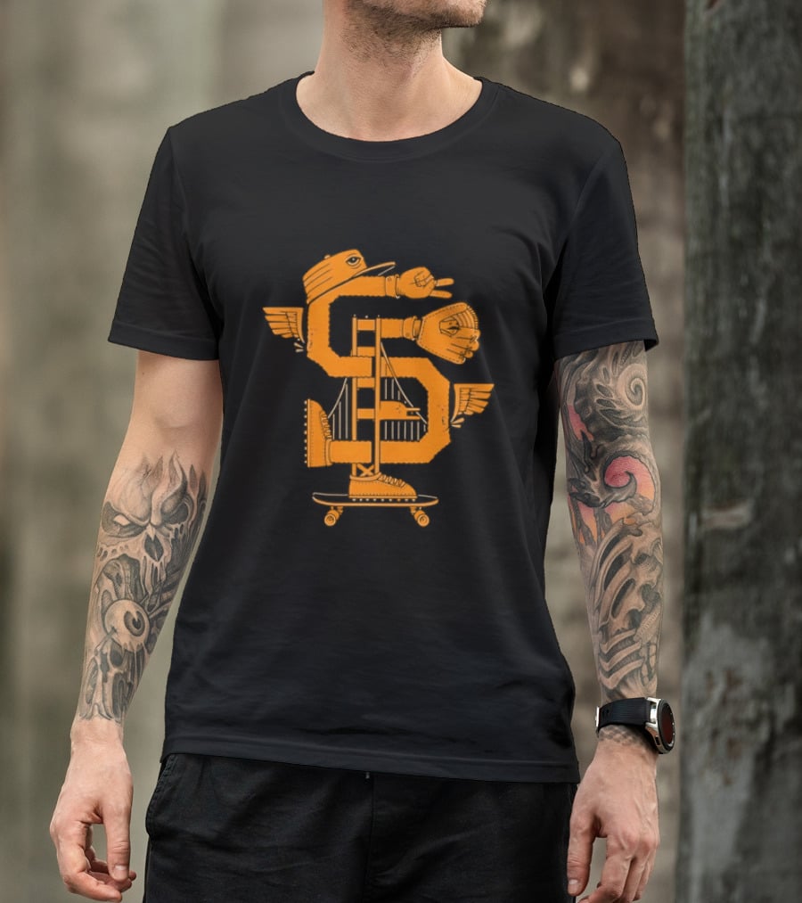 San Diego Padres MLB Baseball California Lettering T-Shirt