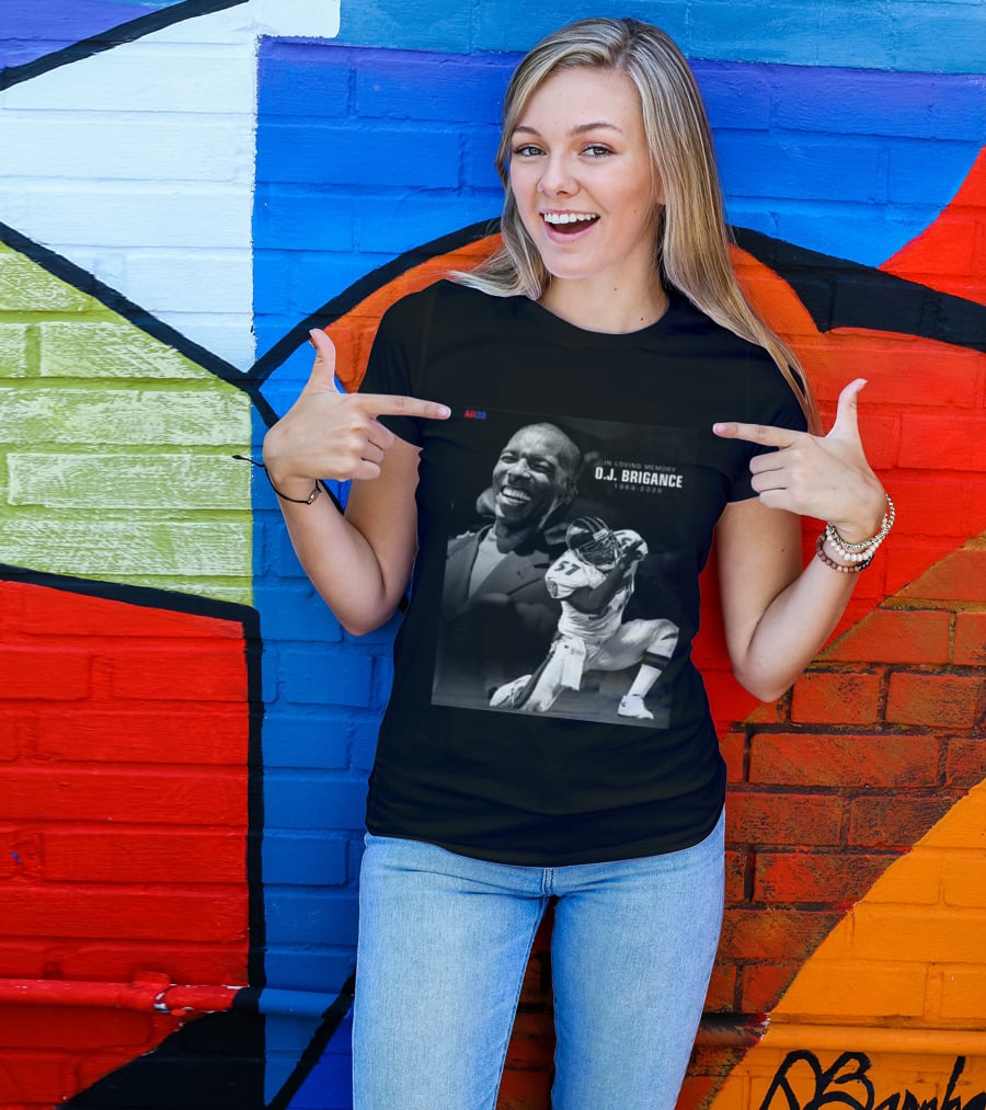 All22 O.J. Brigance In Loving Memory 1969 2026 Football Number 57 T-Shirt