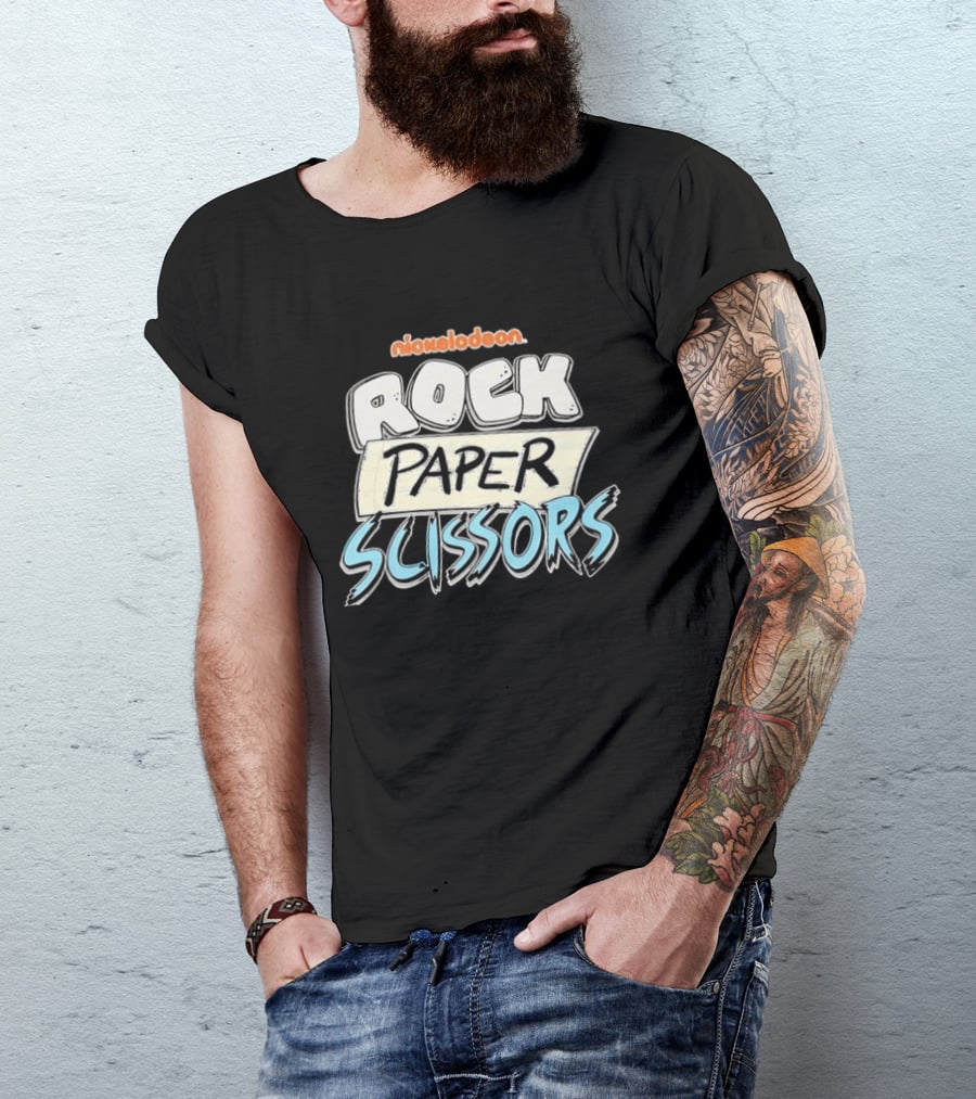 Nickelodeon Rock Paper Scissors Series Animation T-Shirt