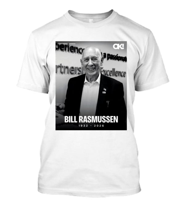 Rip Bill Rasmussen 1932 2026 Partnership Excellence Image Credits Wikipedia T-Shirt
