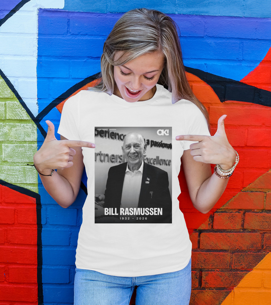 Rip Bill Rasmussen 1932 2026 Partnership Excellence Image Credits Wikipedia T-Shirt