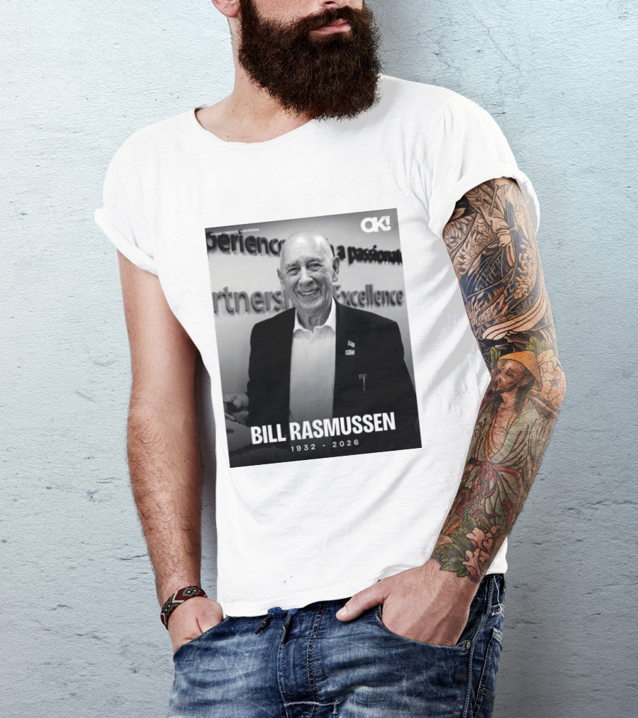 Rip Bill Rasmussen 1932 2026 Partnership Excellence Image Credits Wikipedia T-Shirt