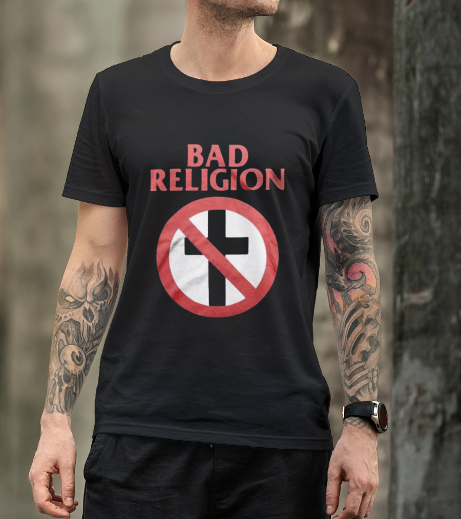 Bad Religion Crossbuster Black T-Shirt