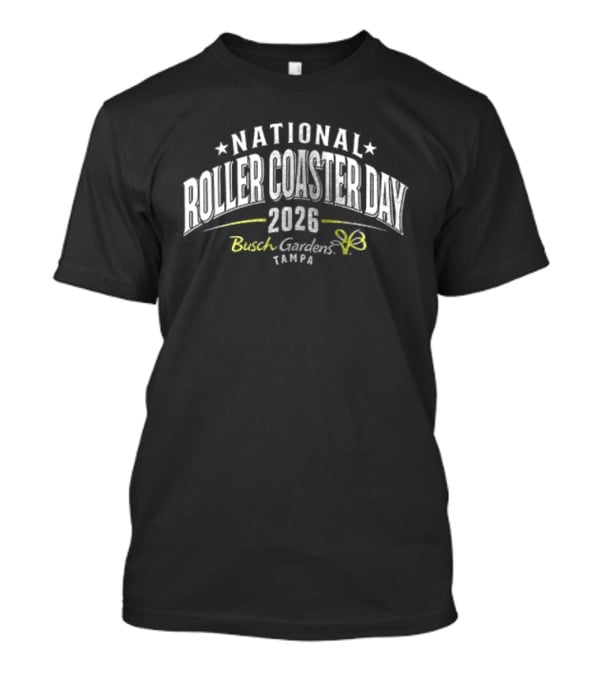 National Roller Day 2023 Busch Gardens Tampa T-Shirt