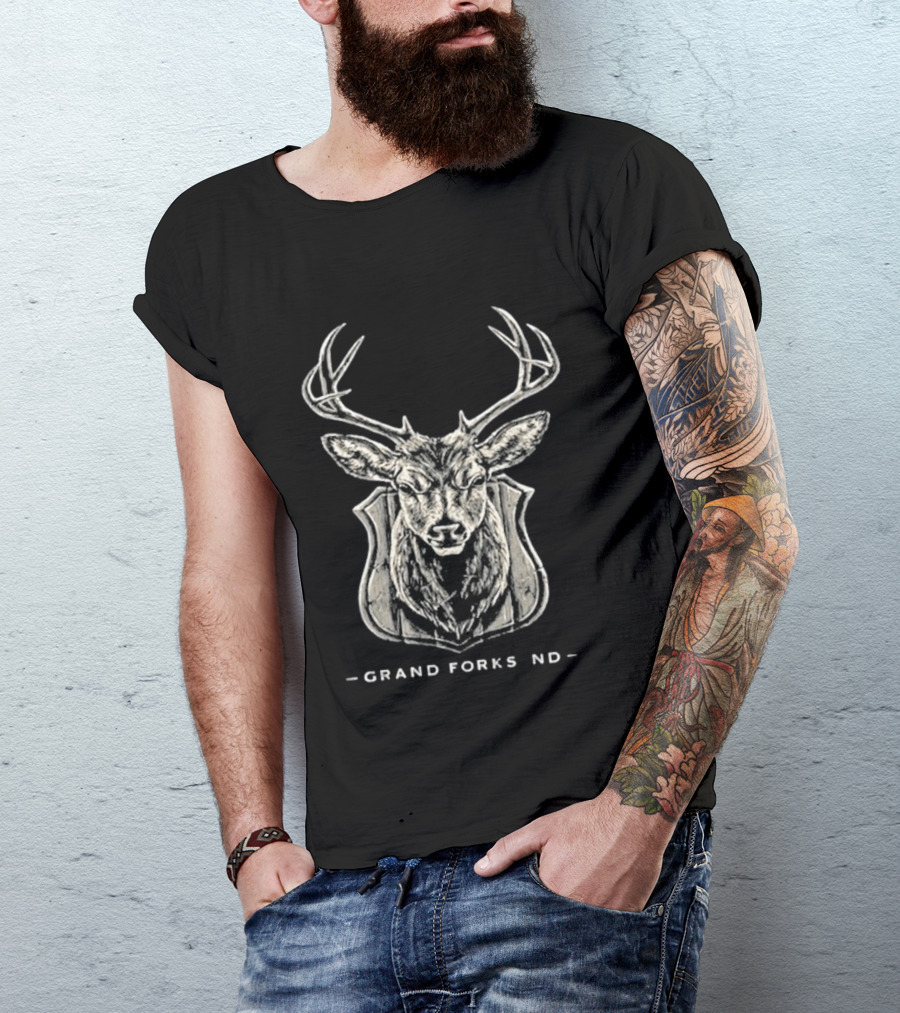 The Red Clay Strays 08 18 2026 Grand Forks ND Tour Deer T-Shirt