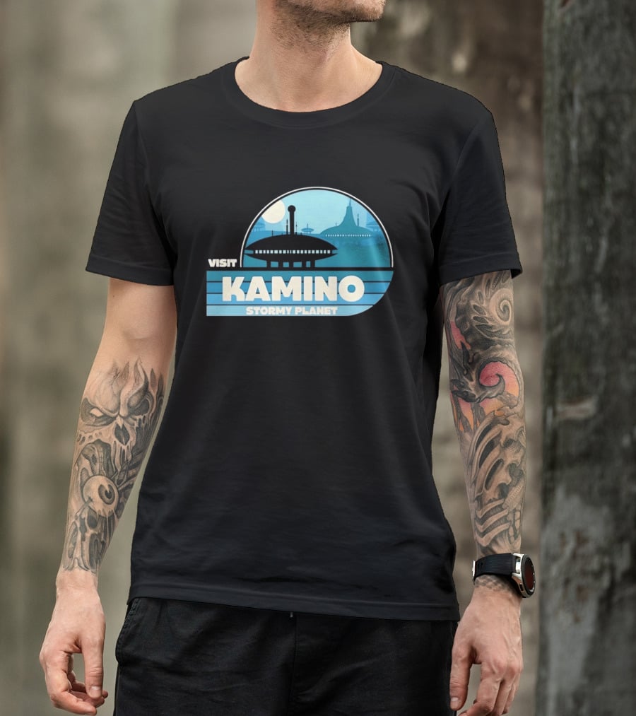 Visit Kamino Stormy Planet Star Wars Sci Fi T-Shirt