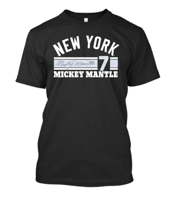 New York Yankees Mickey Mantle 7 MLB Legend T-Shirt
