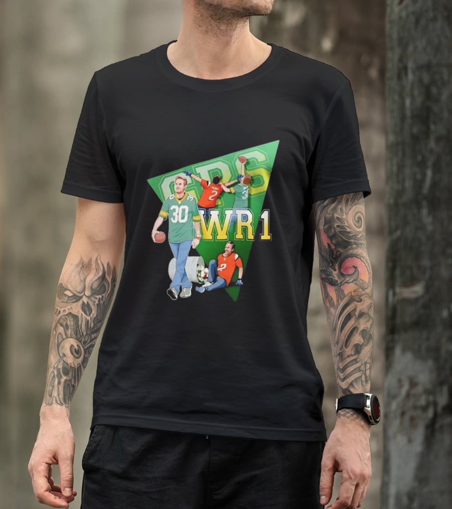 GPS WR1 Perna Grisset Football 30 Jersey Catch Sports T-Shirt