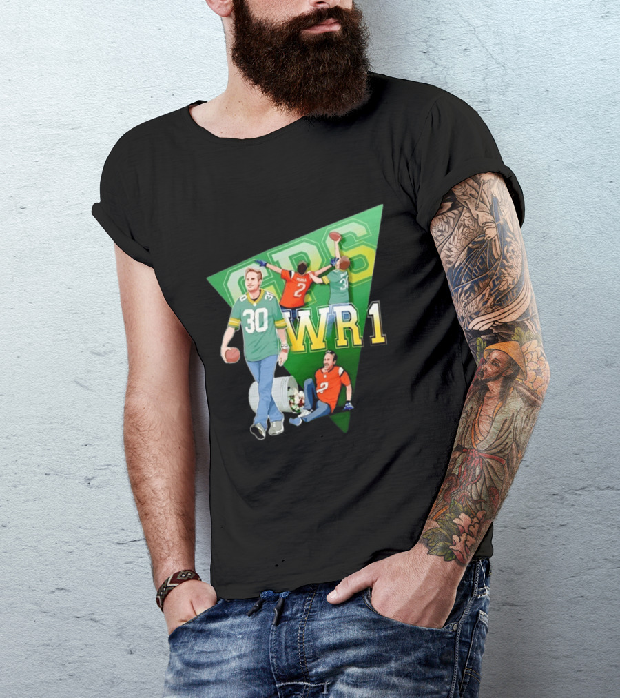 GPS WR1 Perna Grisset Football 30 Jersey Catch Sports T-Shirt