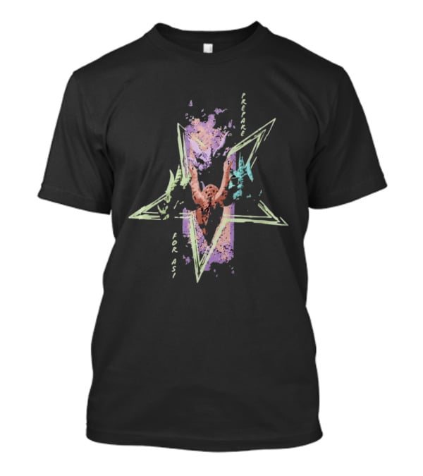 Prepare For ASI Pentagram Dragon Heads Fantasy T-Shirt