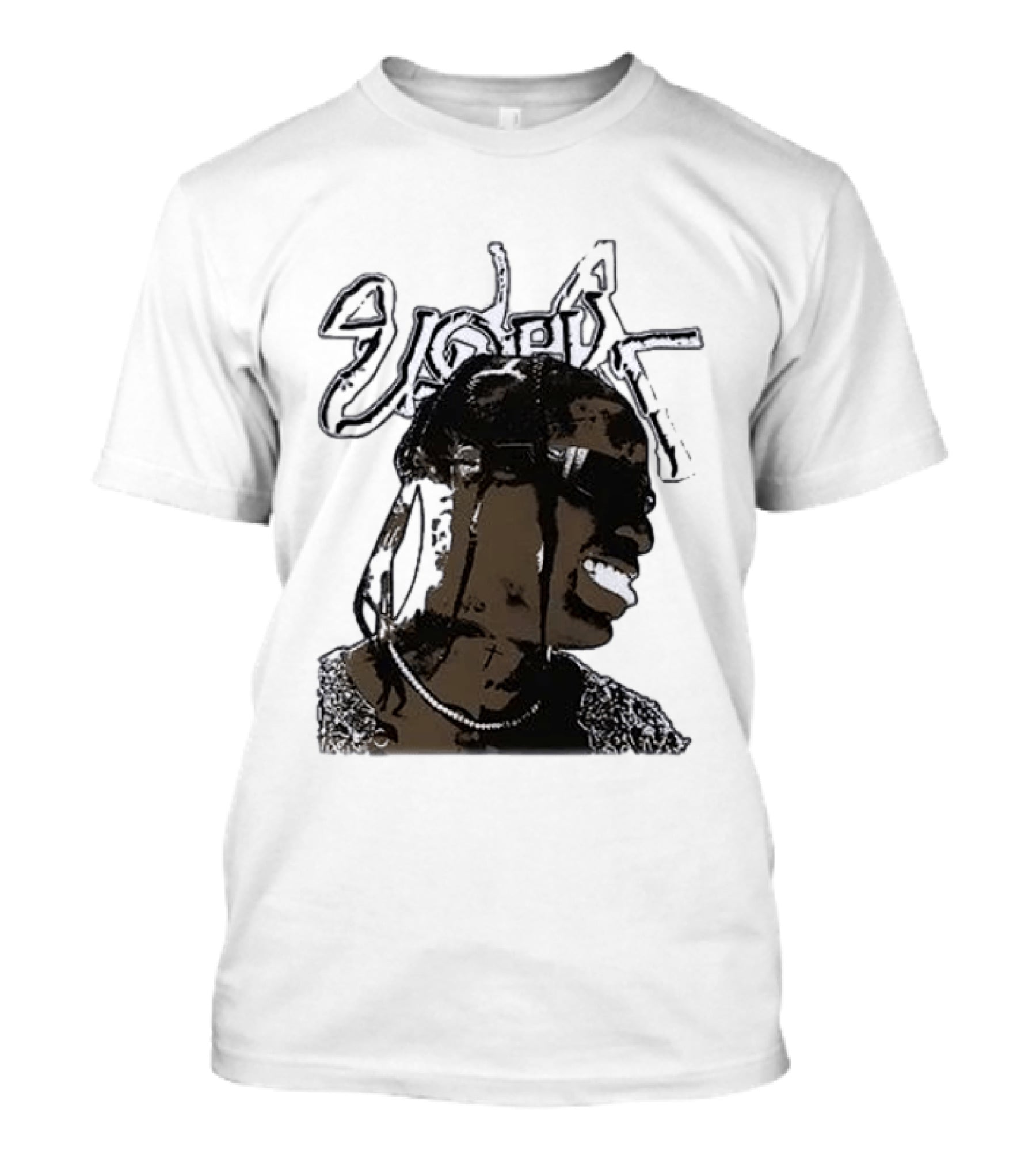 T Scott Utopia Cactus Jack Smiling T-Shirt