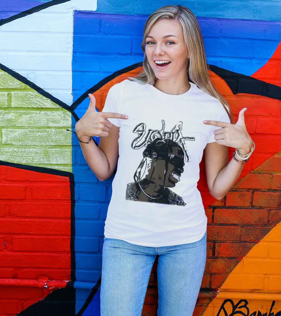 T Scott Utopia Cactus Jack Smiling T-Shirt