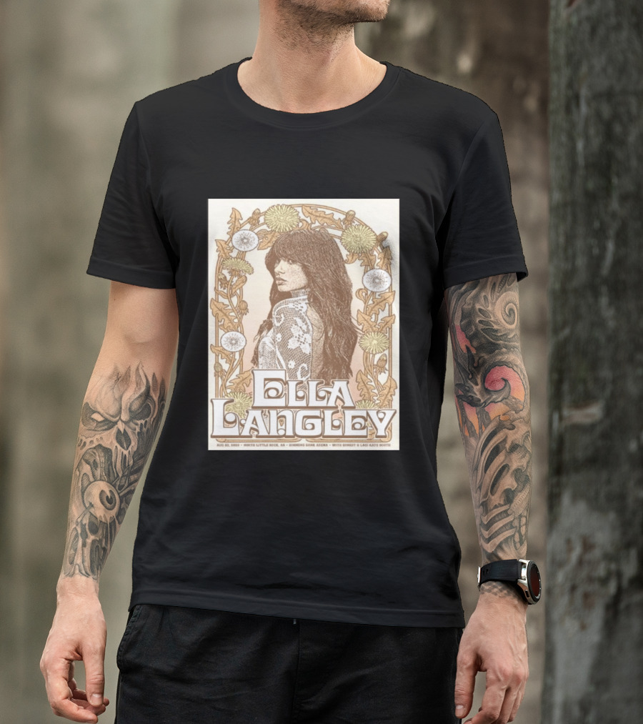Ella Langley North Little Rock AR 2026 Simmons Bank Arena August 22 Event With Special Guest Laci Kaye Booth T-Shirt