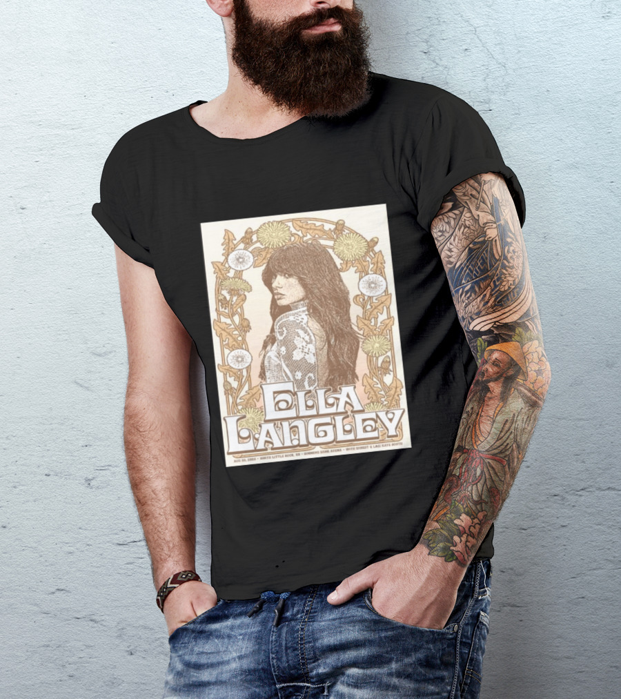 Ella Langley North Little Rock AR 2026 Simmons Bank Arena August 22 Event With Special Guest Laci Kaye Booth T-Shirt