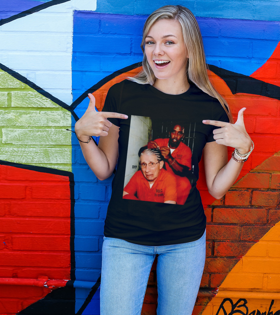 Sean Diddy Combs Braiding Anthony Fauci Hair D.O.C Meme T-Shirt