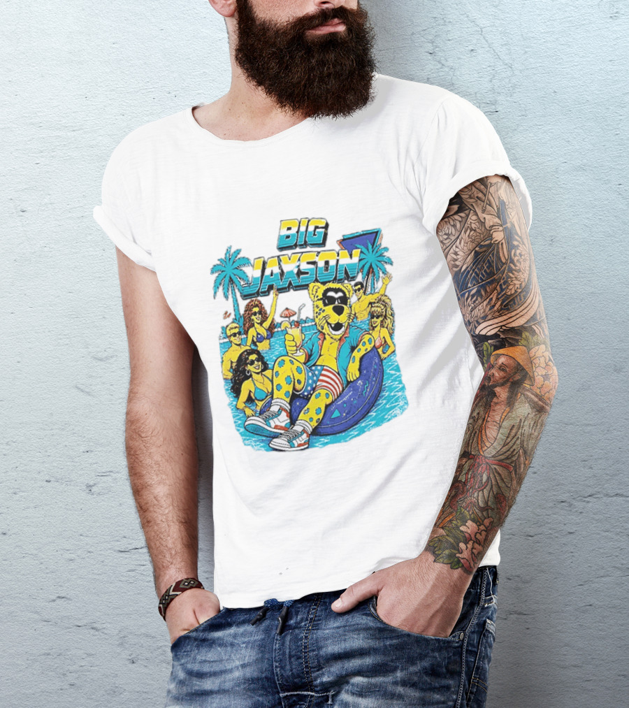 Big Jaxson Jacksonville Jaguars Go Deep With Big Jaxson T-Shirt