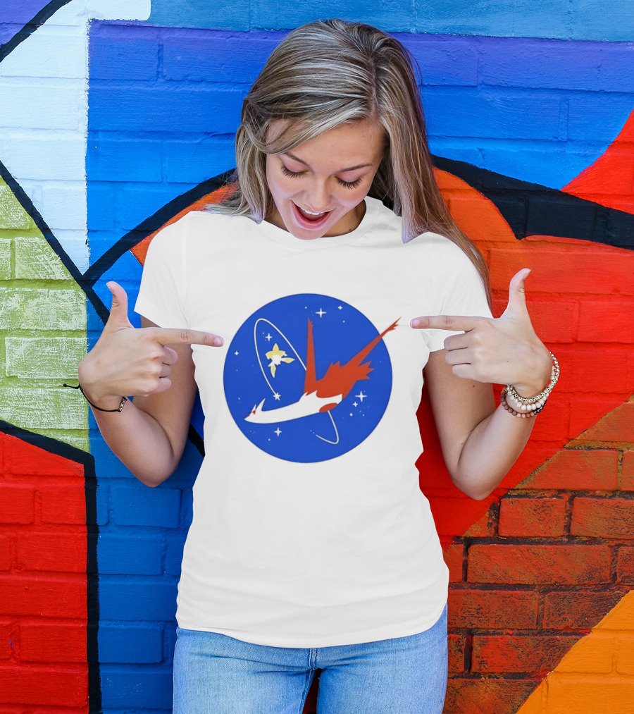 Latios And Latias Space Mission Pokemon T-Shirt