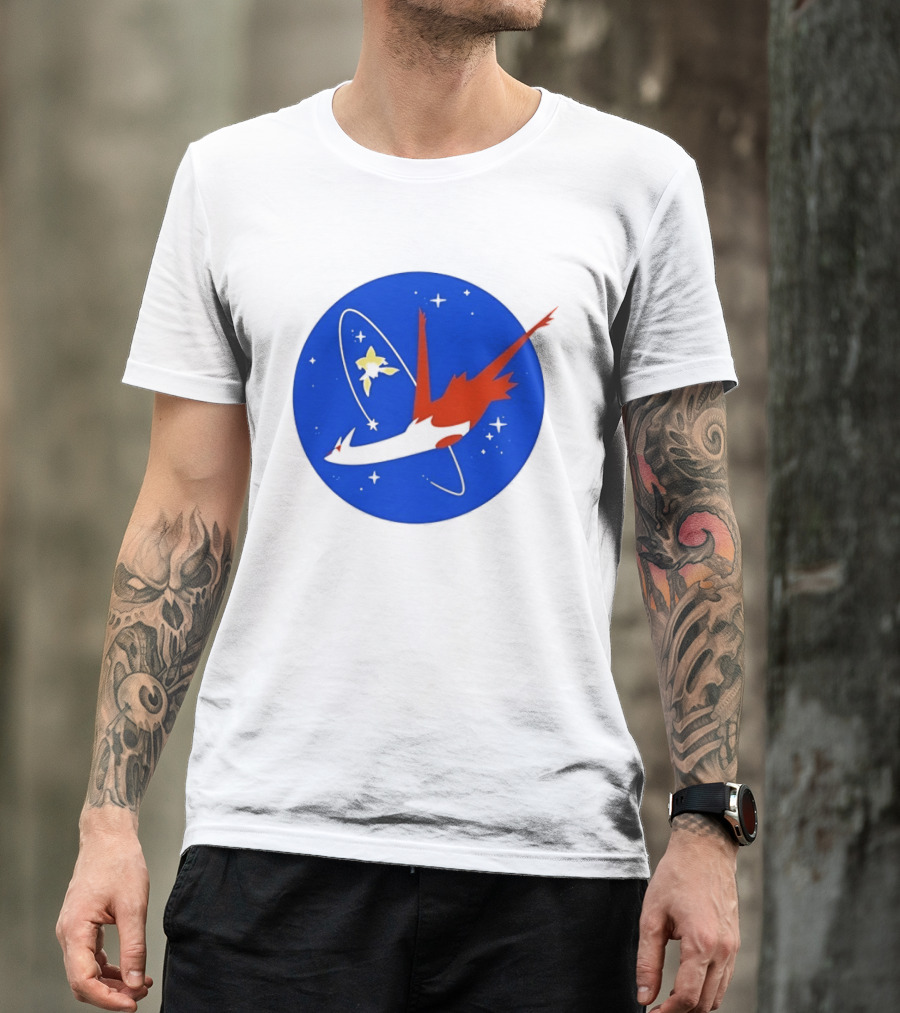 Latios And Latias Space Mission Pokemon T-Shirt