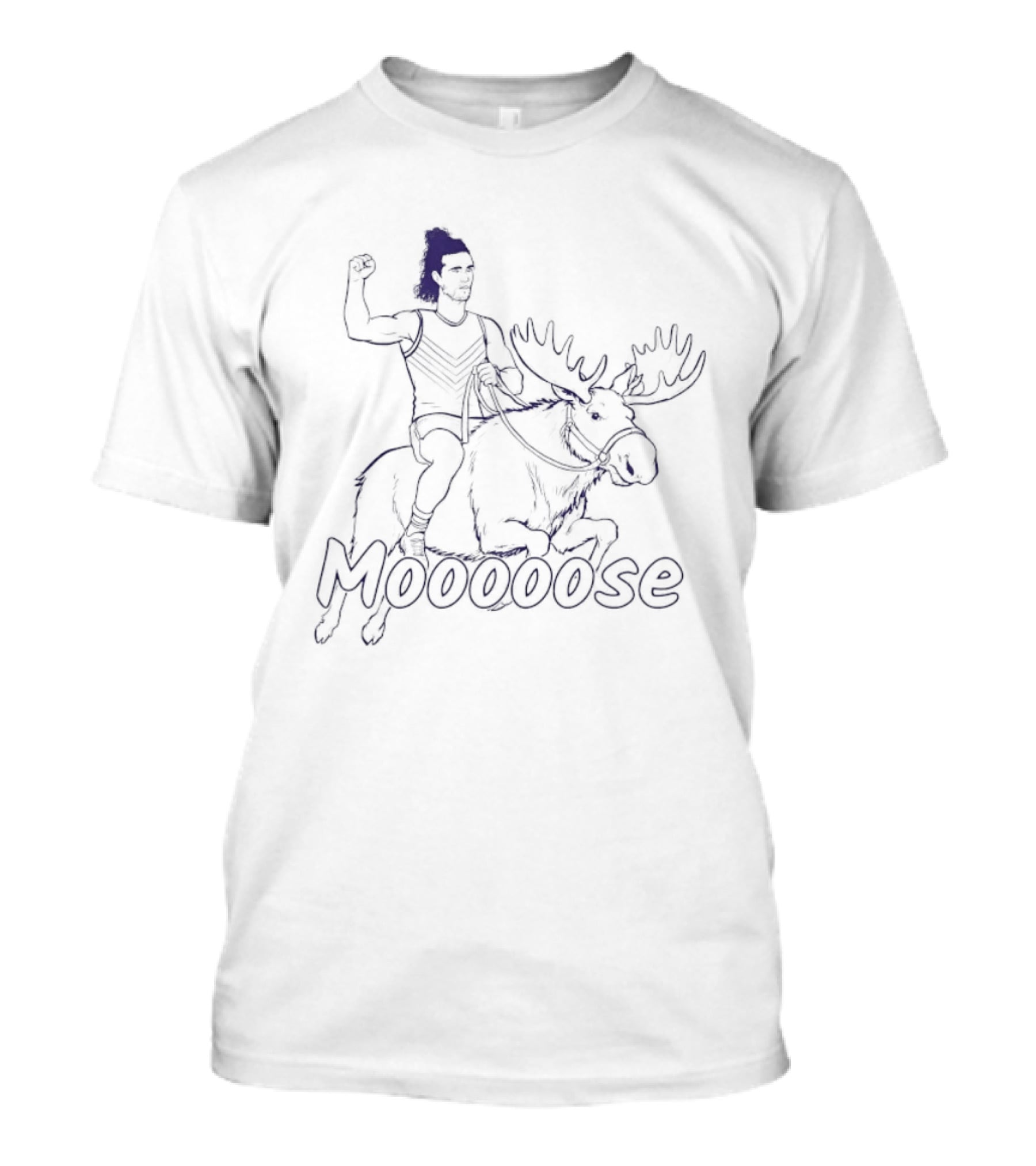 Charlie Curnow Moose Carlton Blues Mooooose T-Shirt