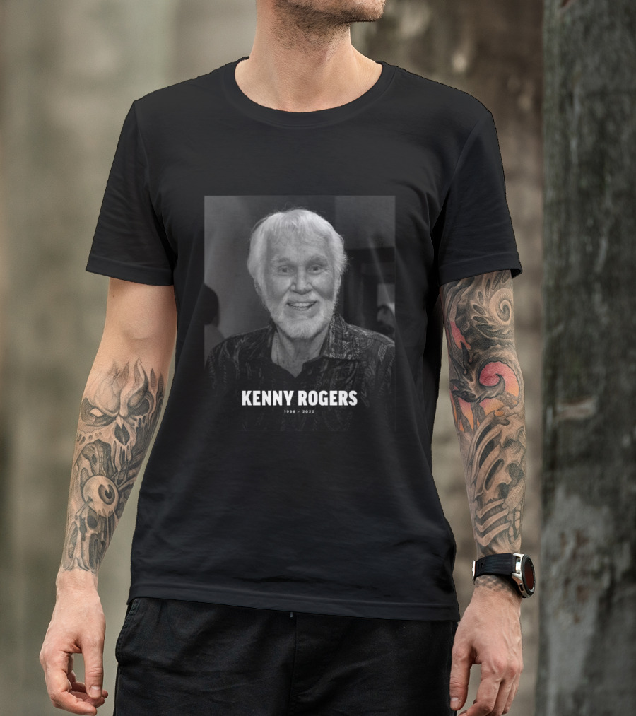 Kenny Rogers 1938 2020 Remembering His Legacy T-Shirt