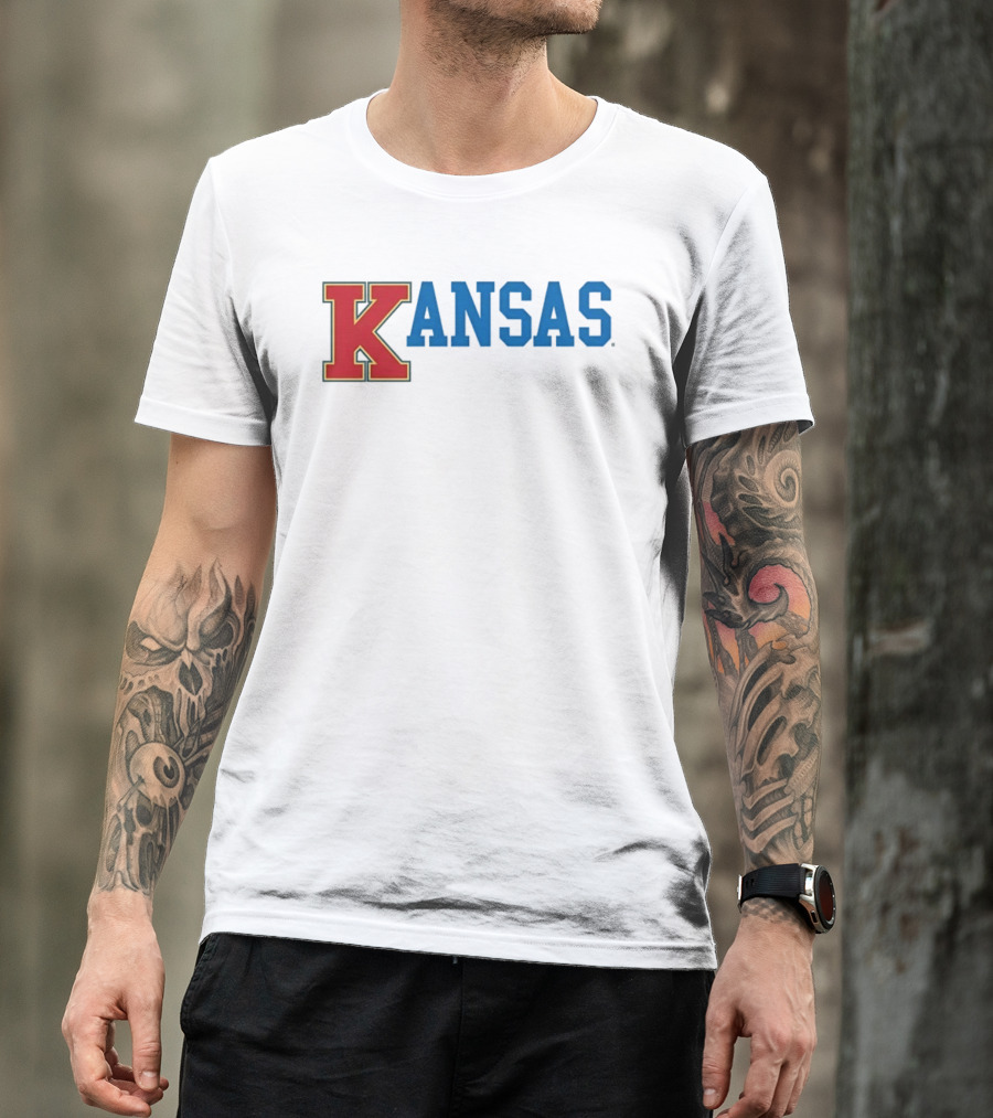 Kansas Jayhawks NCAA College Basketball KANSAS T-Shirt