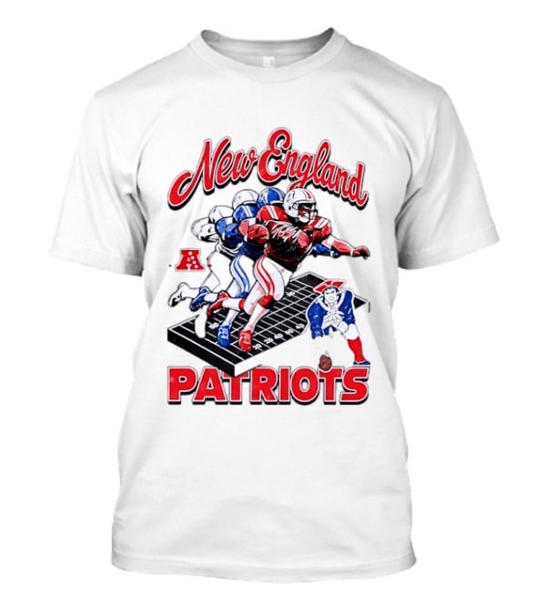 New England Patriots Football Player Action AFC T-Shirt