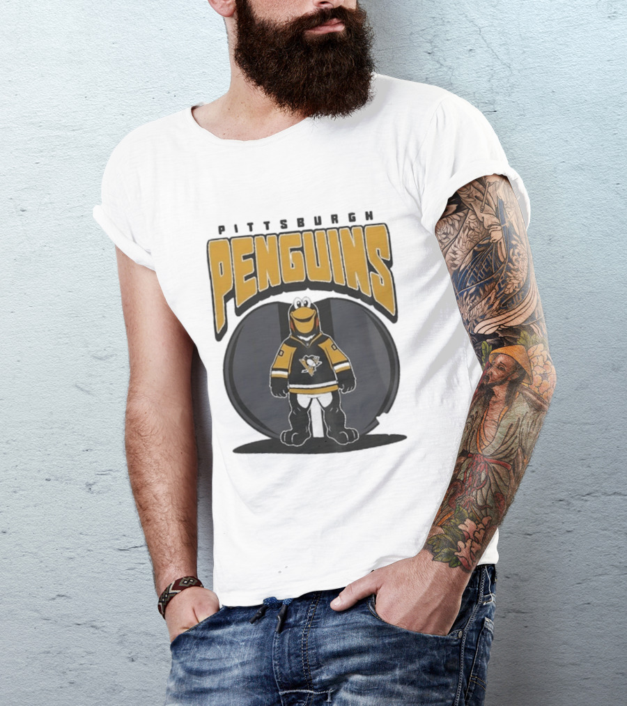 Pittsburgh Penguins Iceburgh Mania NHL 2026 Mascot Fan T-Shirt