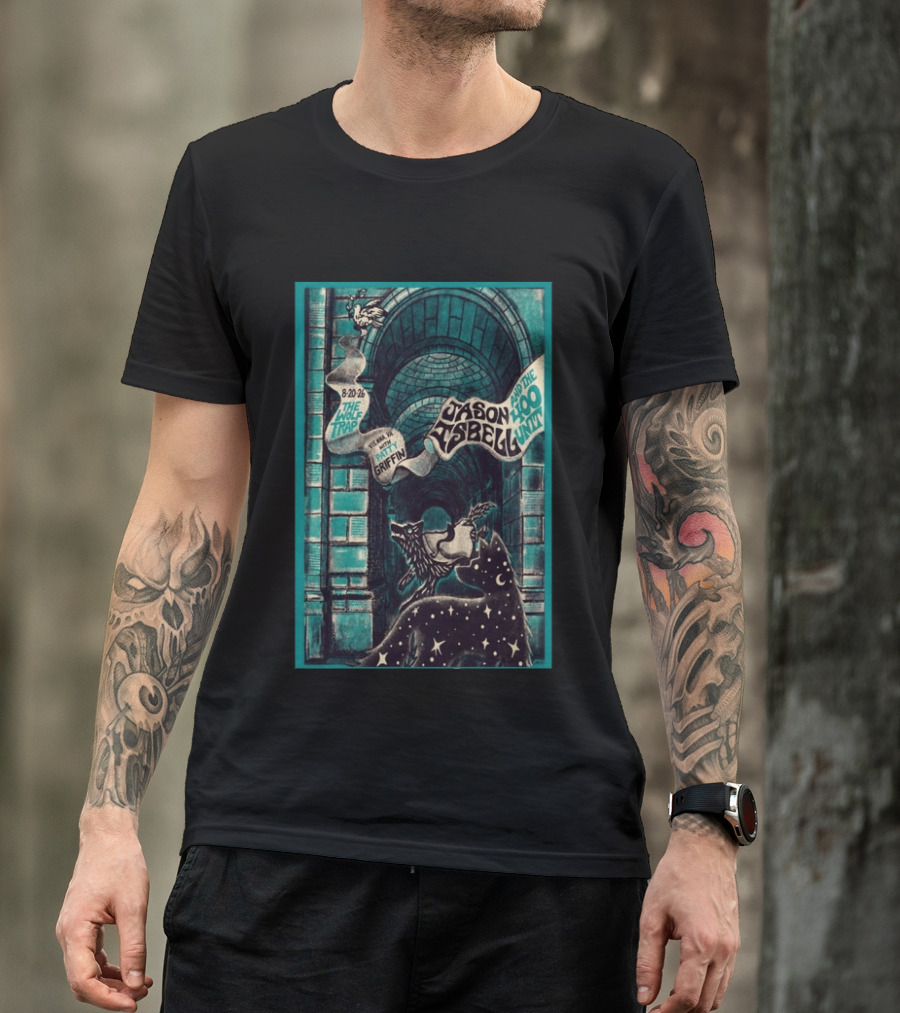 Jason Isbell And The 400 Unit The Wolf Trap Vienna VA Aug 20 2026 Featuring Patty Griffin T-Shirt