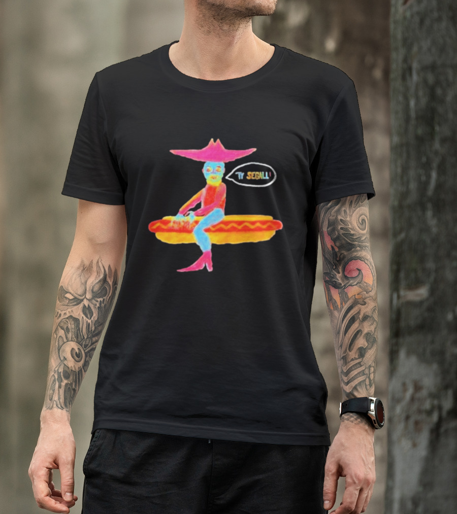 Ty Segall Hotdog Cowboy Surreal Western T-Shirt