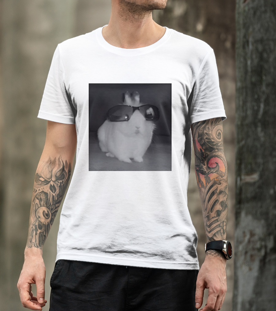 It's Such A Fucked Situation Bunny In Sunglasses Cute Funny Rabbit Wearing Shades T-Shirt