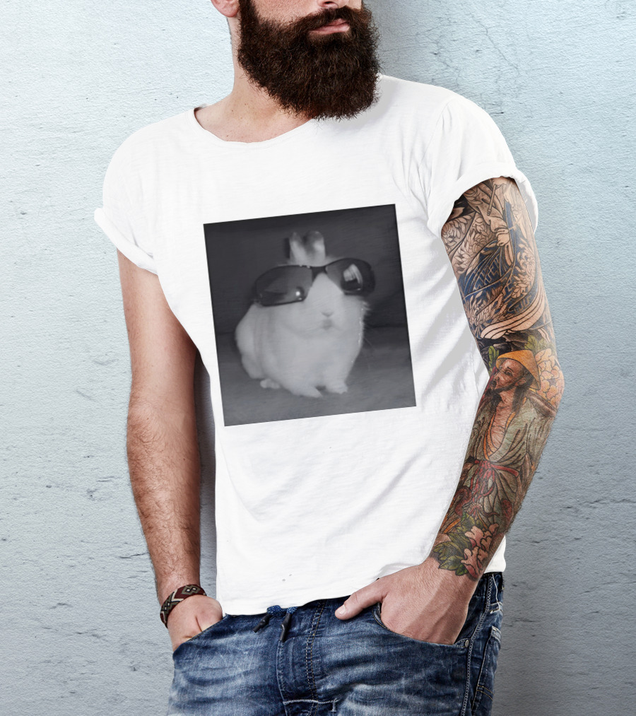 It's Such A Fucked Situation Bunny In Sunglasses Cute Funny Rabbit Wearing Shades T-Shirt