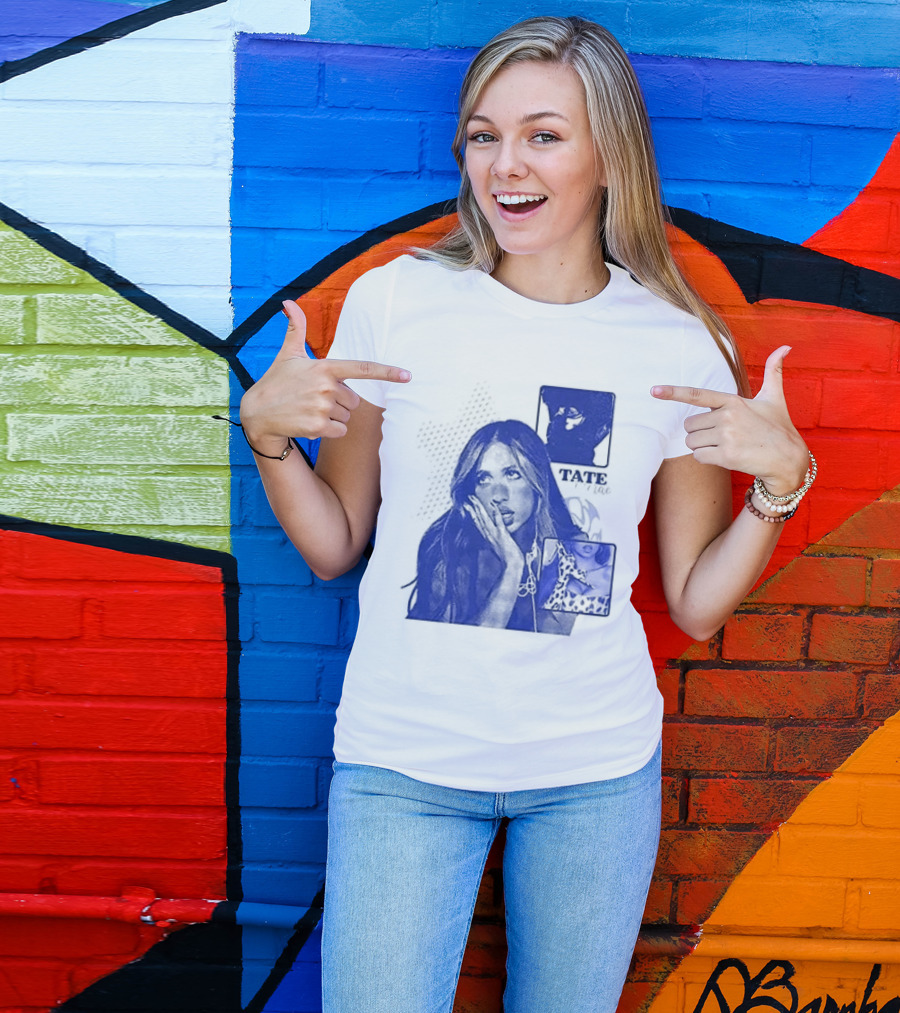 Tate McRae Hand Signed Fan Collection T-Shirt