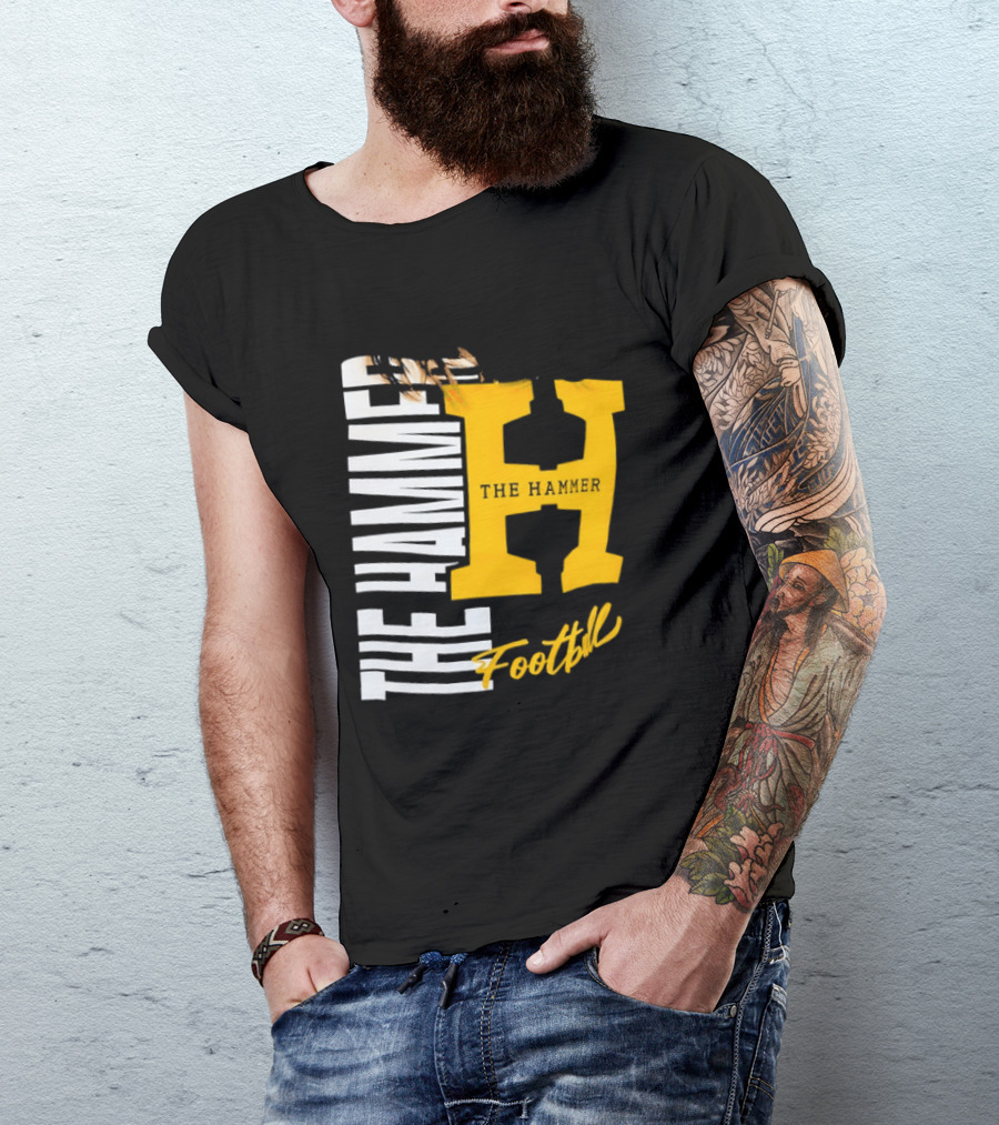The Hammer H Athletic Football Team T-Shirt