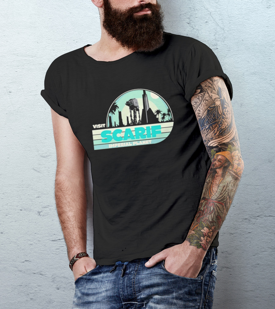 Visit Scarif Imperial Planet Star Wars Rogue One T-Shirt