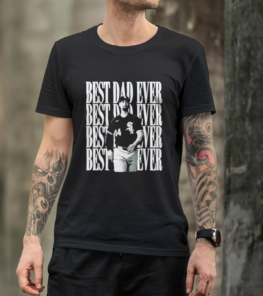 Chicago White Sox Best Dad Ever Player Number 84 T-Shirt